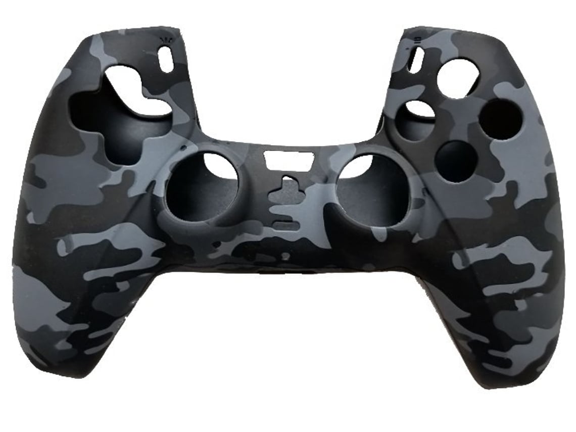 Protector de pantalla de silicona ZYBLSSBB para mando de PS5, antideslizante, para Dualsense, negro.