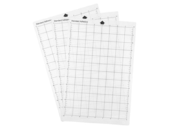 Tabla De Cortar Adhesiva Transparente De 8x12 Pulgadas Con Cuadrícula Para Plotter Silhouette Cameo (3 Unidades)
