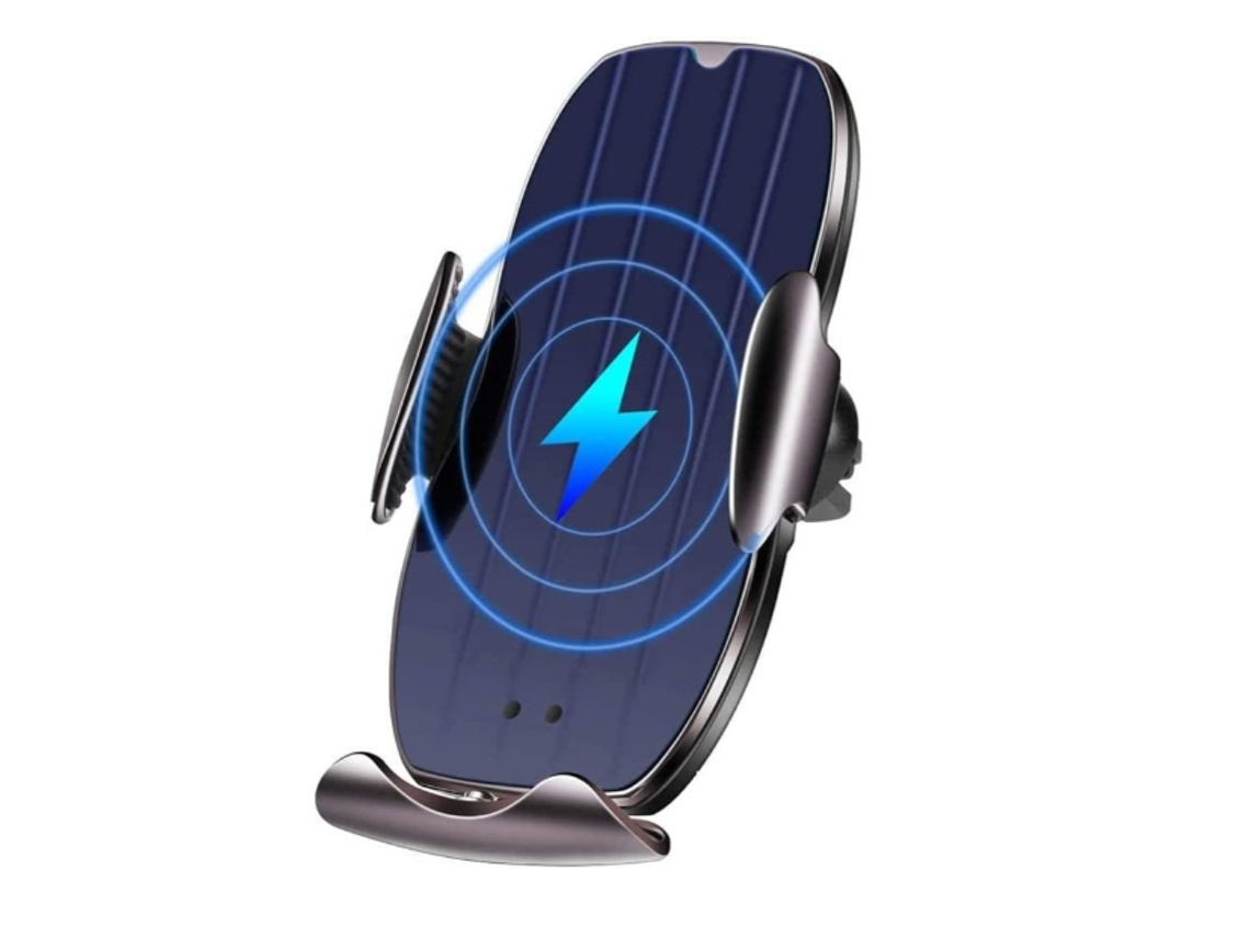 Cargador Sem Carro Sensor para Apple, Samsung YEMAESRE Negro