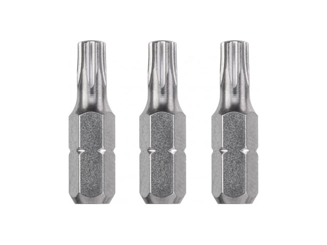 3 Puntas Industrial 25Mm Torx T27 Sb KWB