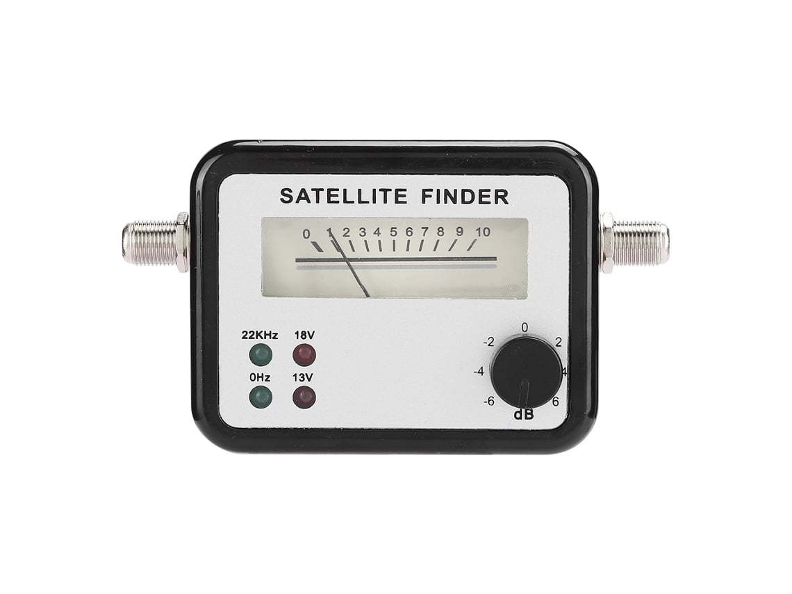 Buscador De Señal Satelital Portátil Sf9504db Con Pantalla Digital Y Medidor De Intensidad De Señal.