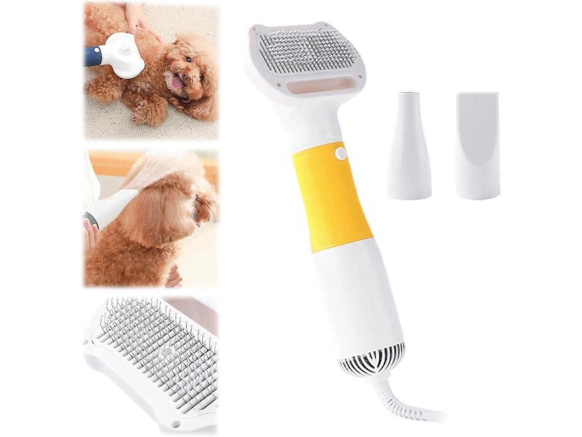 Secador de pelo para perros 3 en 1 con cepillo autolimpiante y 2 modos de pulverización. TAISHENGDA