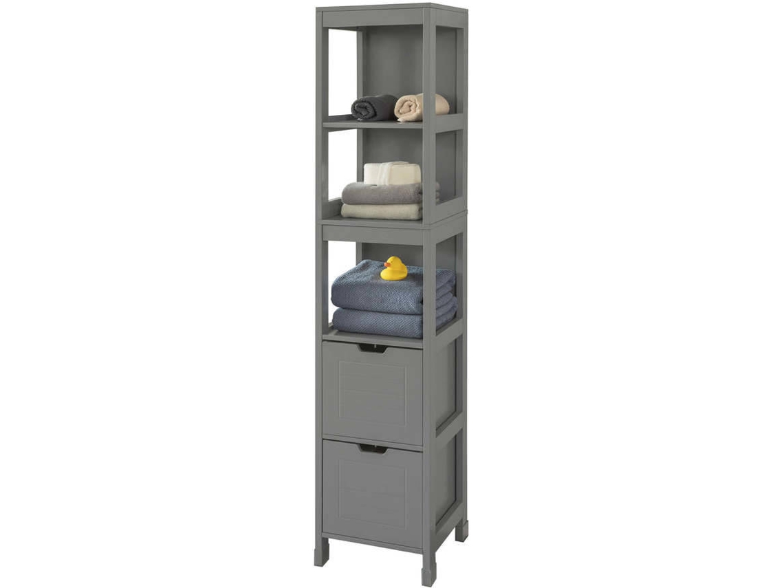 Armario de Baño SOBUY FRG126-SG (MDF - 30x30x145 cm)