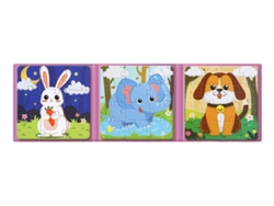 Desarrollo del juego de rompecabezas de papel de animales salvajes Slowmoose