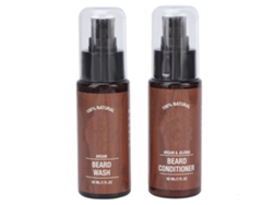 Kit de champú acondicionador para barba de hombre (2 unidades)