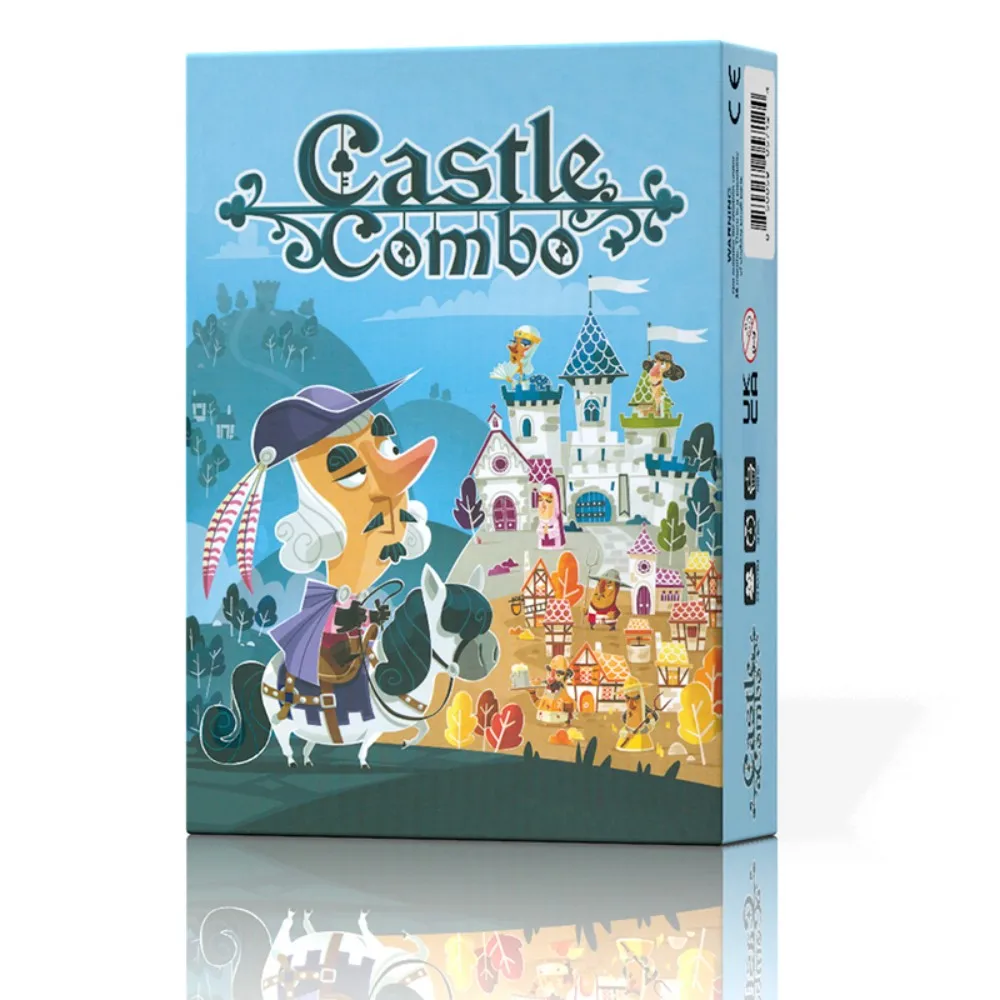Juego De Mesa Castle Combination, Apto Para 2-5 Jugadores, Juego De Estrategia, Versión En Inglés.