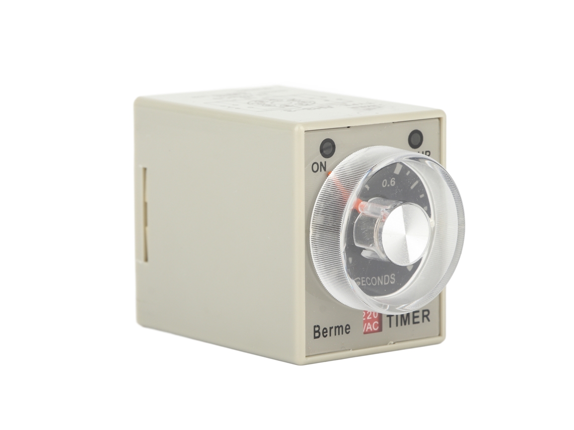 Relé Temporizador De Retardo De Encendido Ah3‑3 Ac 220v 50/60hz 1s