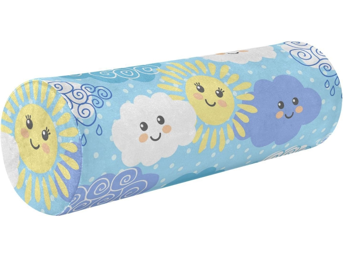 Cojín Fundas Cama Alargadas, (poliéster) (espuma Viscoelástica). Espuma Soporte Fácil Dormir