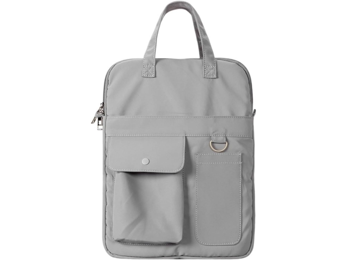 Bolso Grande Para Portátil De 14 Pulgadas Con Bolsillo Seguro Con Cremallera, Ligero Y Resistente.