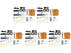 Kit De 5 Altavoces Bluetooth Para Proyectos De Bricolaje Con Radio Fm De 87,5-108 Mhz.