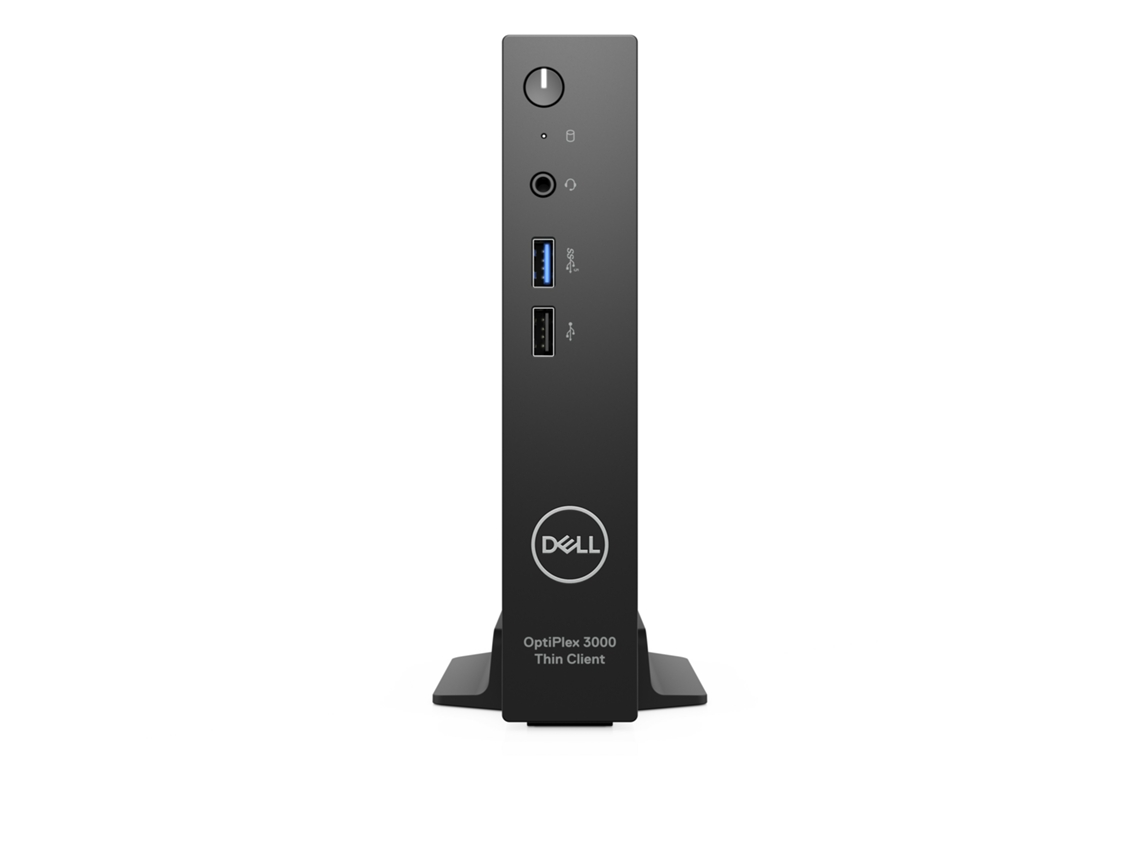 Cliente ligero Optiplex 3000 Dts, 1 Pentium Silver N6005, hasta 3,3 GHz de RAM, 8 GB de memoria flash, EMMC 64, Dell