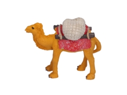 Camello en miniatura, camello de resina con detalles intrincados, diseño adorable y mini, forma única de animal con empaque, decoración resistente y duradera.