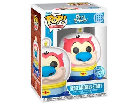 Funko Pop Television Space Madness Stimpy Traje espacial Exclusivo 1533 Funko Pop!