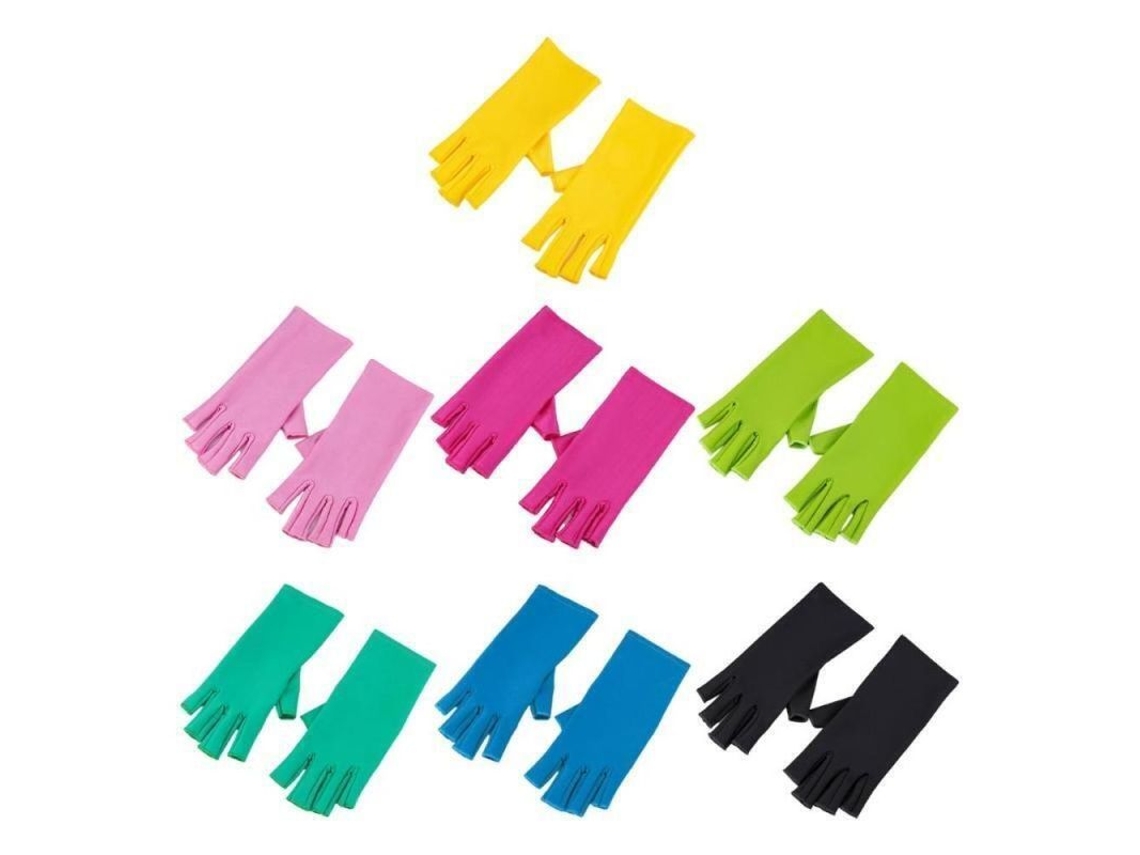 Guantes Anti-uv Para Lámparas De Uñas De Gel Profesionales - Protección Solar Para Manicuras