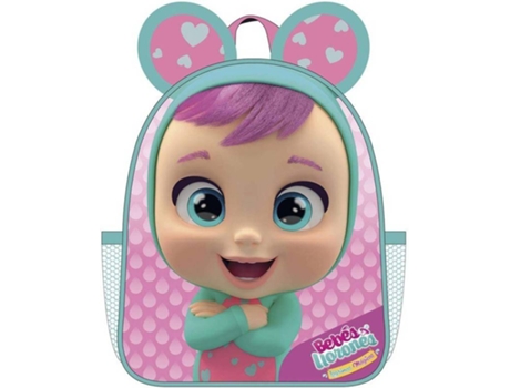 Mochila CYP Infantil Eva 3D Bebés Llorones Lala (30 x 11 x 21 cm)
