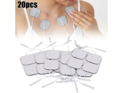 Almohadillas De Electrodos Tens Autoadhesivas Reutilizables De Repuesto Para Fisioterapia Corporal (20 Unidades)