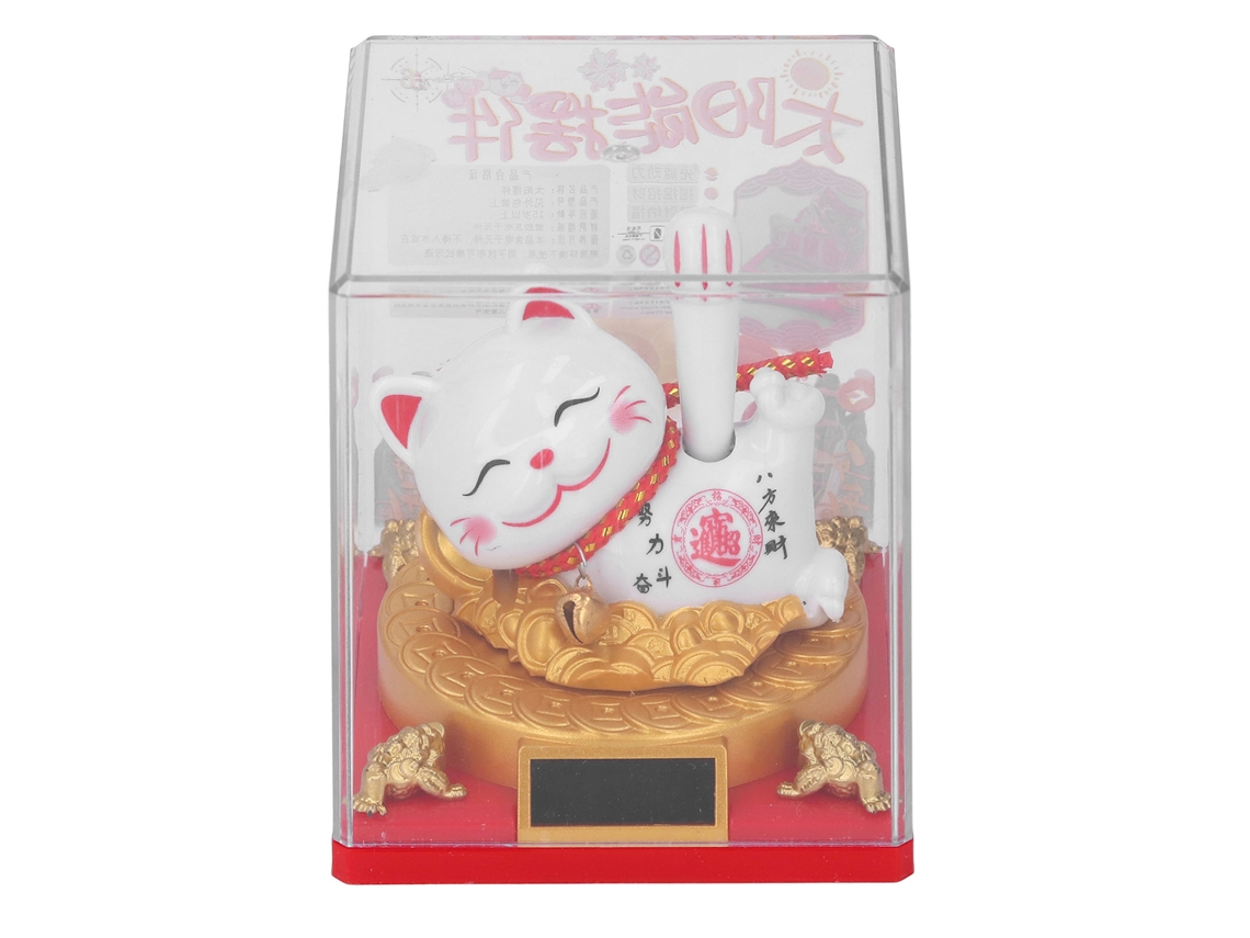 Gato de la suerte con mano móvil, regalo decorativo