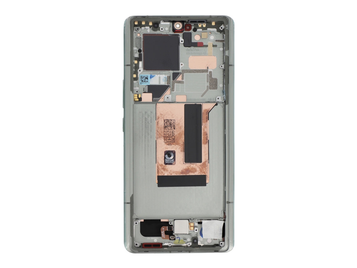Marco de Pantalla Para Xiaomi 13 Ultra Bloque Completo Original Plata Pantalla Xiaomi