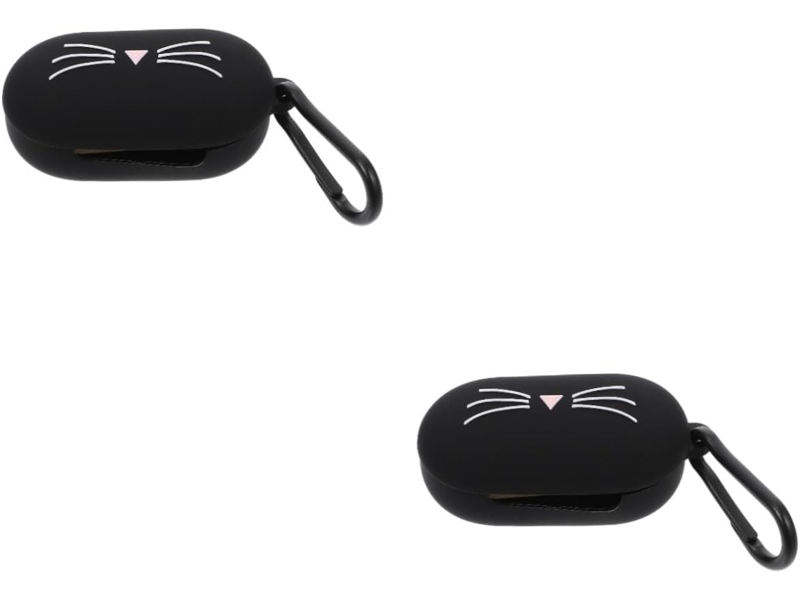 Estuche Para Auriculares Whisked Cat De 2 Piezas Con Dilatadores Para Las Orejas Para Su Almacenamiento