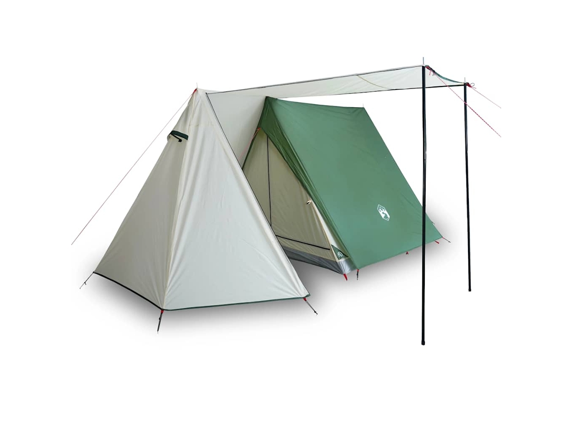 Tienda de campaña para 3 personas impermeable VIDAXL verde