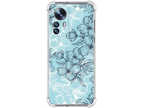 Carcasa para Xiaomi 12 Pro 5G TUMUNDOSMARTPHONE Dibujos Antigolpes Flores 03 Multicolor