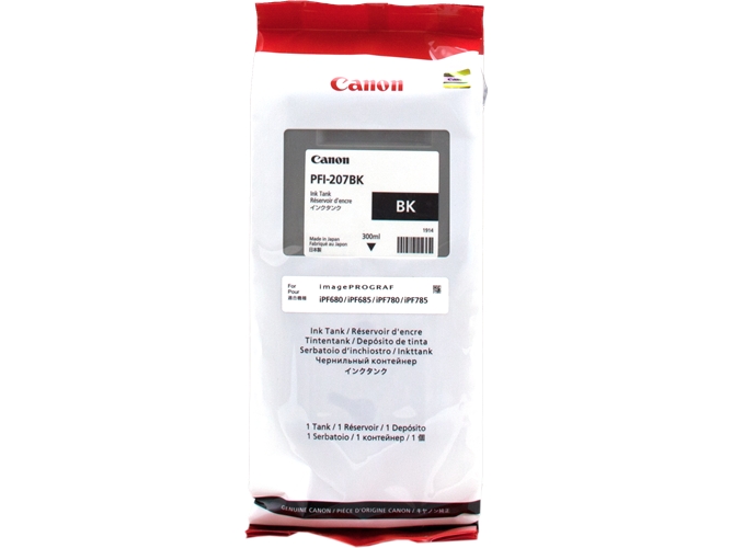 Cartucho de tinta Original CANON PFI-207 Negro 8789B001