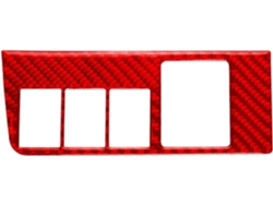 Pegatina Para Coche, Pegatina Decorativa Espejo Retrovisor, Textura De Fibra Carbono, Toyota Rav4 2014-2019