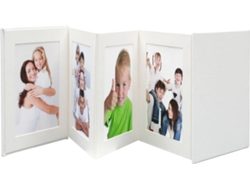 Álbum de fotos DEKNUDT Leporello Blanco