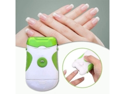 Cortaúñas Eléctrico 2 En 1 Con Cuchilla Y Luz Led Portátil Para Manicura Y Pedicura.