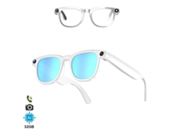 Gafas Inteligentes Cy01. Con Cámara Para Fotos Y Videos 8 Mpx, Traductor Ai En Tiempo Real Y Control De Música/llamadas. Smartglasses