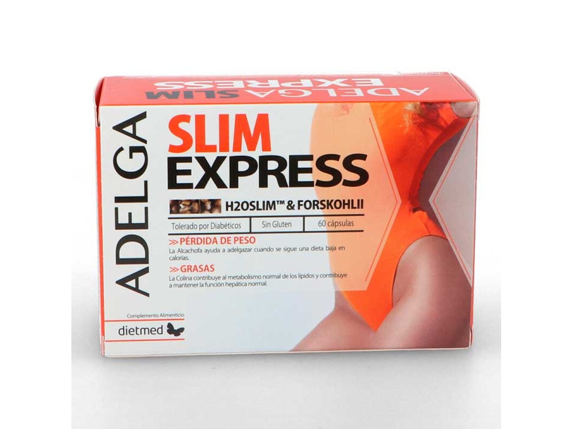 Complemento Alimentar DIETMED Adelgaslim Express (60 Cápsulas)