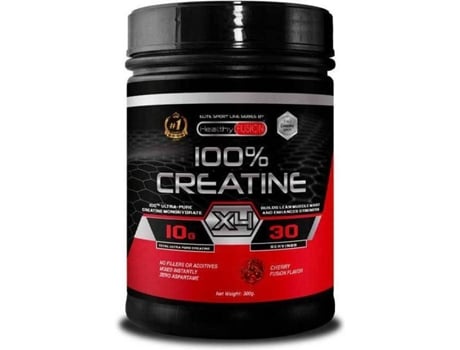 Complemento Alimentar HEALTHY FUSION 100% Creatine X4 Creatina Microfiltrada Pura com Vitamina B6
