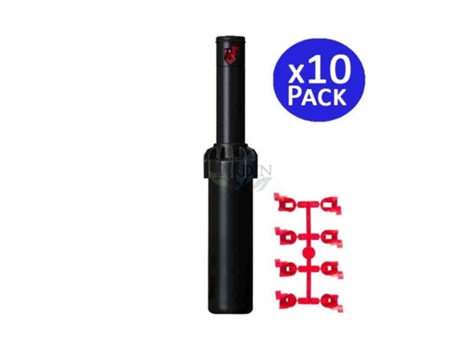 Aspersor de Riego HUNTER Pgj04 1/2 Alcance 4,3 a 11,6 M Pack 10 HUNTER