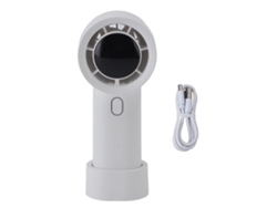Ventilación recargable por USB portátil silenciosa blanca
