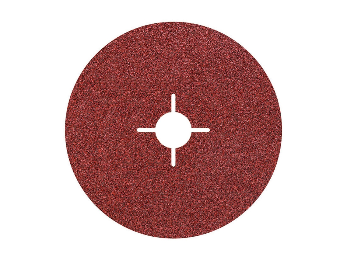 Wolfcraft 2455000 20 Discos Abrasivos de Fibra Gr 24,40,60,100 Ø 125 Mm