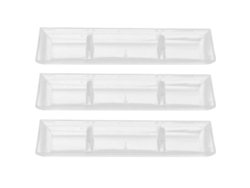 Recogedor de aceite de cocina (recolector rectangular, 3 piezas)