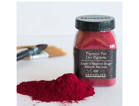 Pigmento SENNELIER Tintas Frasco de 60g red Alizarin Lake