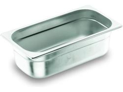 Bandeja LACOR Container Inox 1/2 (2x26,5x32,5 cm - 1 Und)
