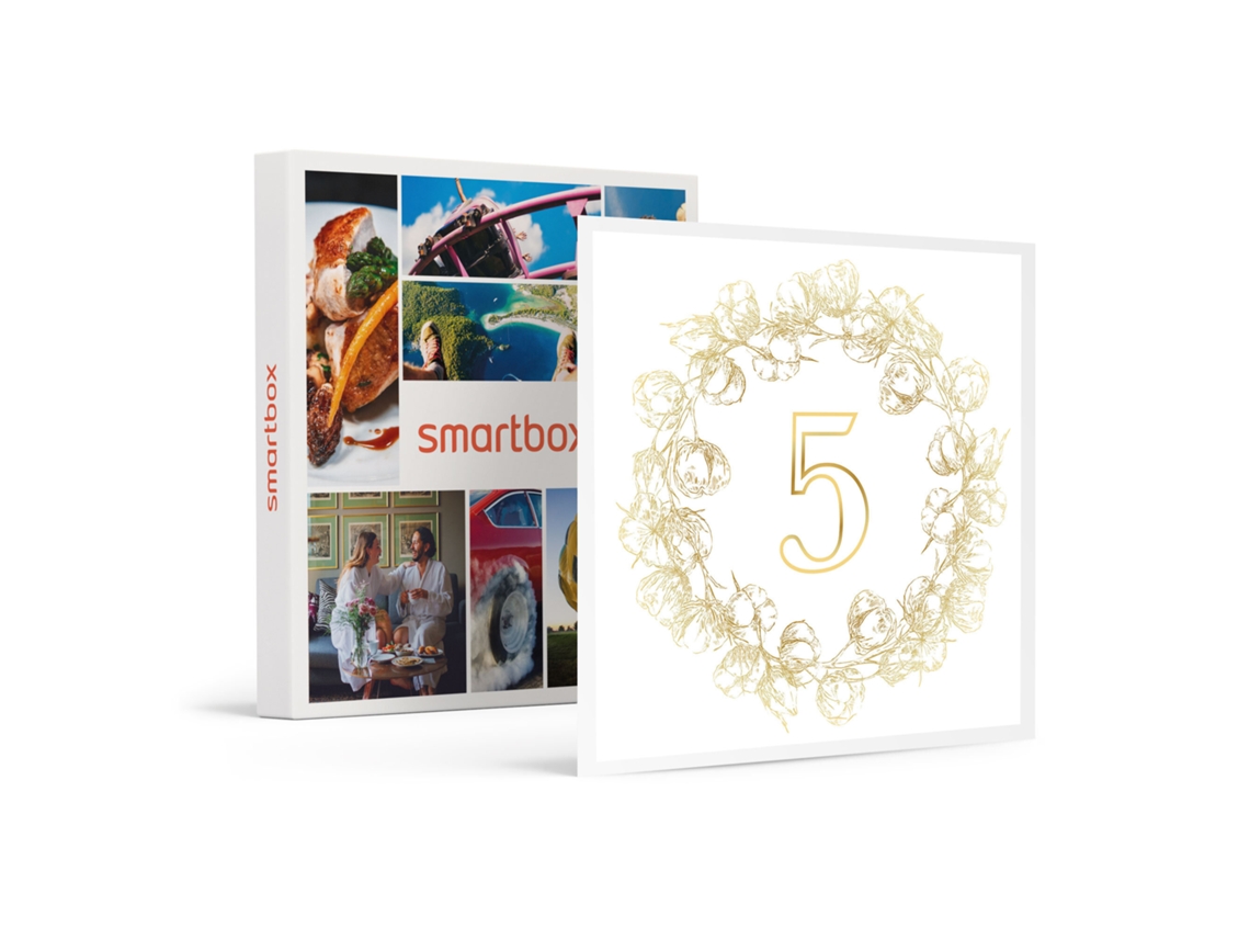 Caja Regalo SMARTBOX ¡Feliz 5º aniversario de boda!