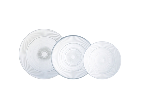 Servicios de Cena LUMINARC (Transparente - Vidrio)