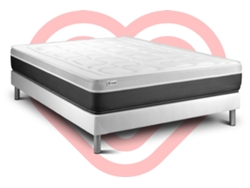 Conjunto Somier Vital Soft 135 X 200 Cm Blanco