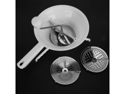 Picadora de alimentos manual multifuncional, batidora para ensaladas, verduras y frutas, ideal para la cocina.