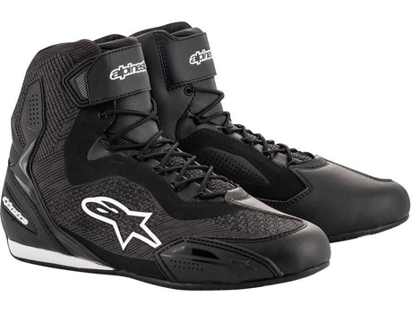 Botas Unisex ALPINESTARS Faster 3 Rideknit Negro para Motociclismo (EU 40 1 / 2)