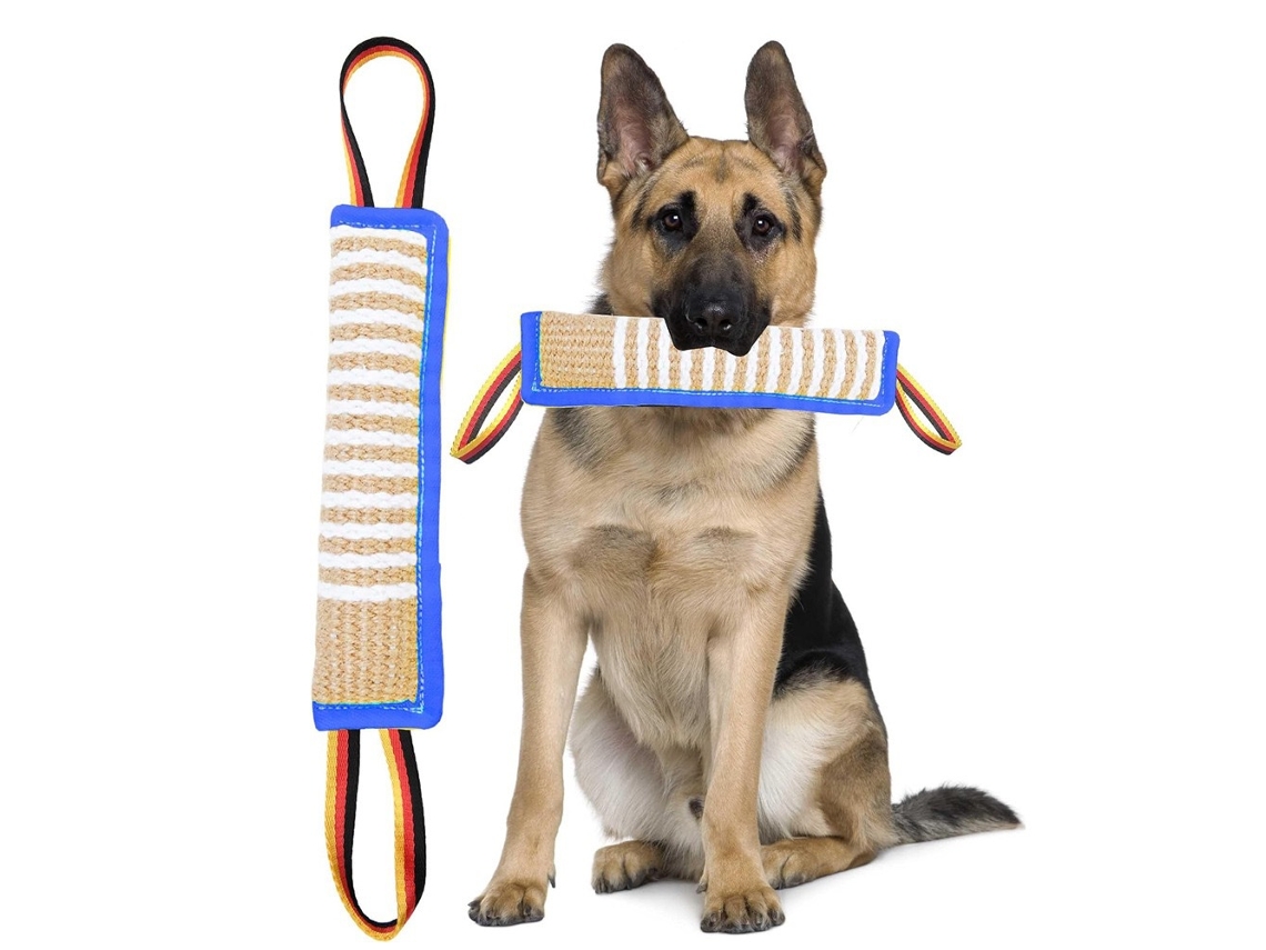 Juguete De Adiestramiento Para Perros, Resistente, Ideal Para Cachorros Que Juegan A Tirar De La Cuerda Y Alivia El Dolor De La Dentición. Henten Home Azul (2 Unidades)