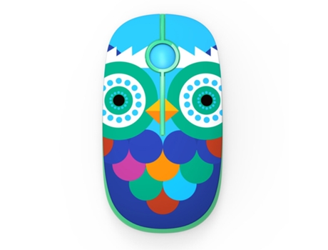 Ratón ENKERS Bird (Inalámbrico - 1600 dpi - Multicolor)