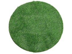 Tapete De Grama Sintética Verde Para Exterior Em Plástico.
