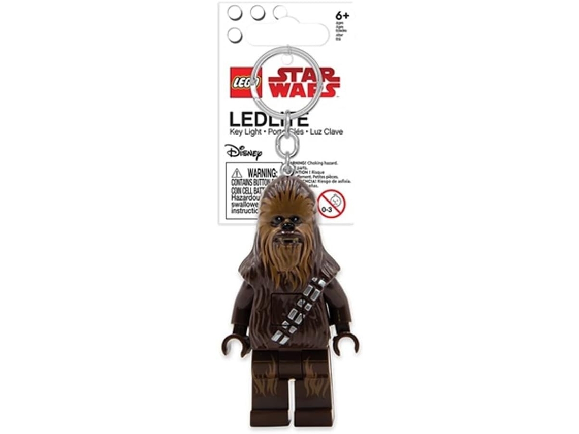 Minifigura Chewbacca Llavero Luminoso Lego Star Wars Llavero 7 cm