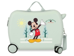 Maleta de viaje Disney Mickey Mouse Mountains verde 50x38x20cm 330090114005