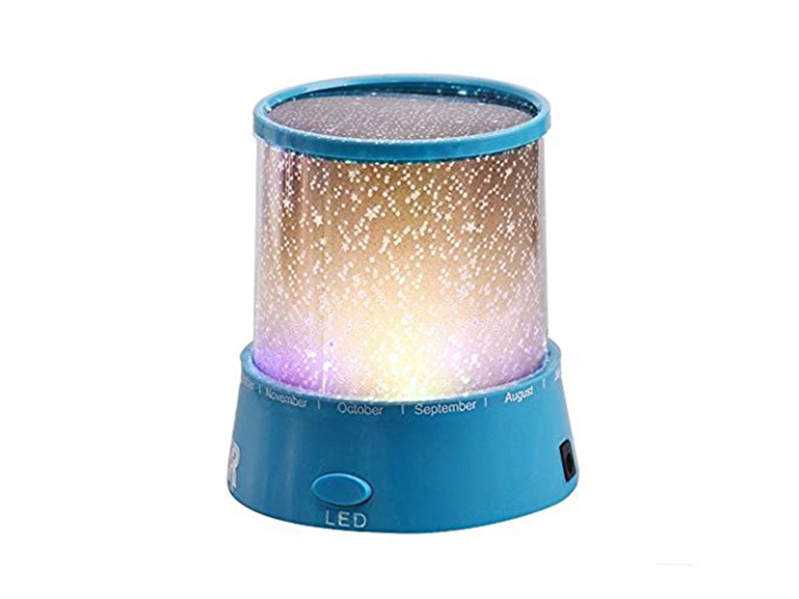 Lámpara Proyector De Cielo Nocturno Led Romántica, Regalo Para Niños, Luz Estrellas Novedosa, Usb
