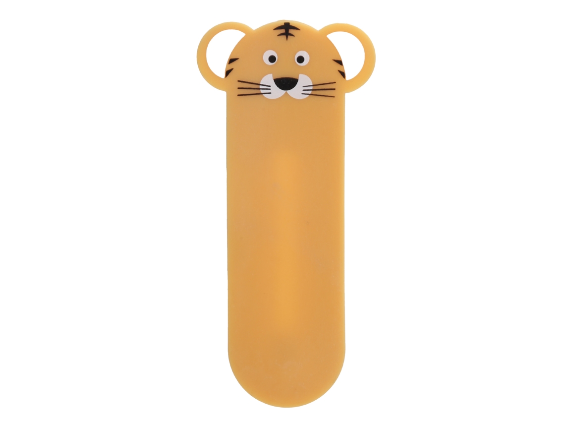 Momo Stick Agarre De Dedo Con Soporte Y Correa De Teléfono Con Animales De Dibujo Animado Tiger Para Smartphone, Tableta Y Pc